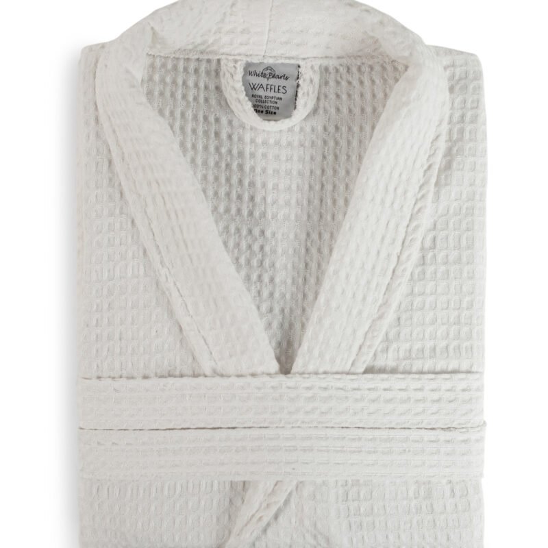 Lightweight Waffle Dressing Gown