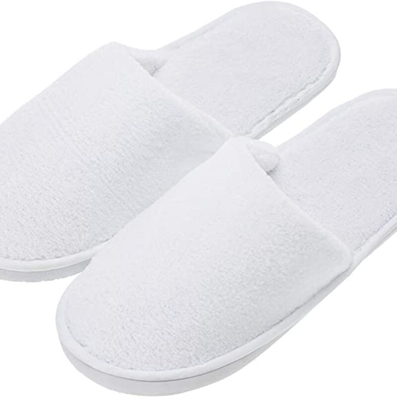 Towelling Hotel Slippers