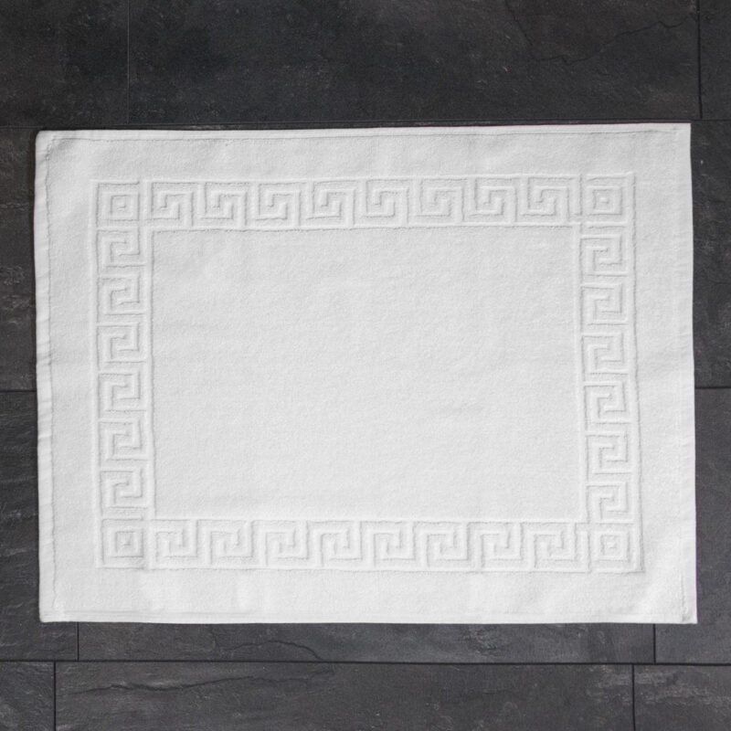 Greek Key Bath Mat
