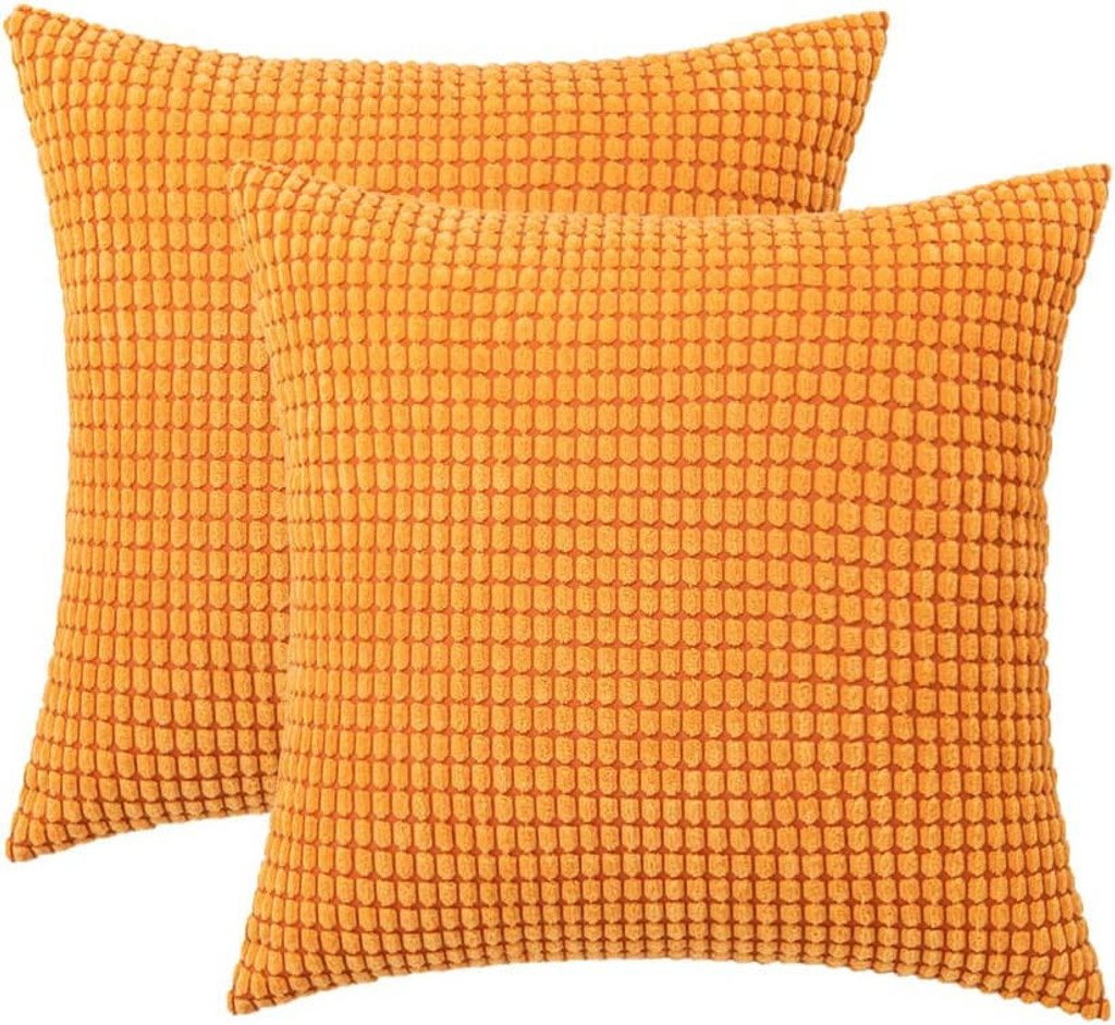 Corn Corduroy Cushion Covers