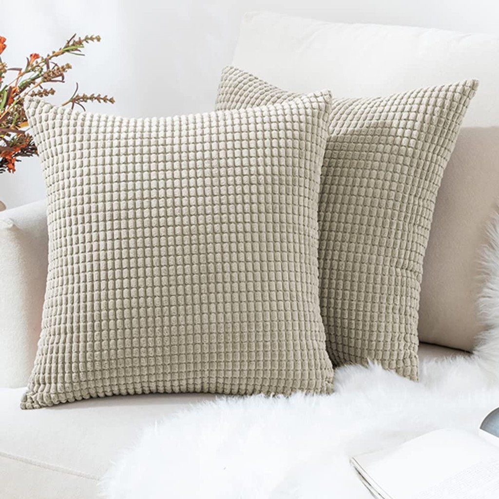 Corn Corduroy Cushion Covers