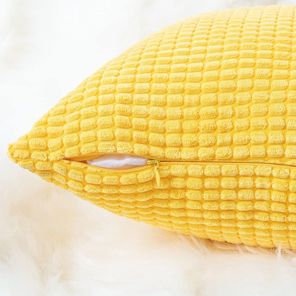 Corn Corduroy Cushion Covers