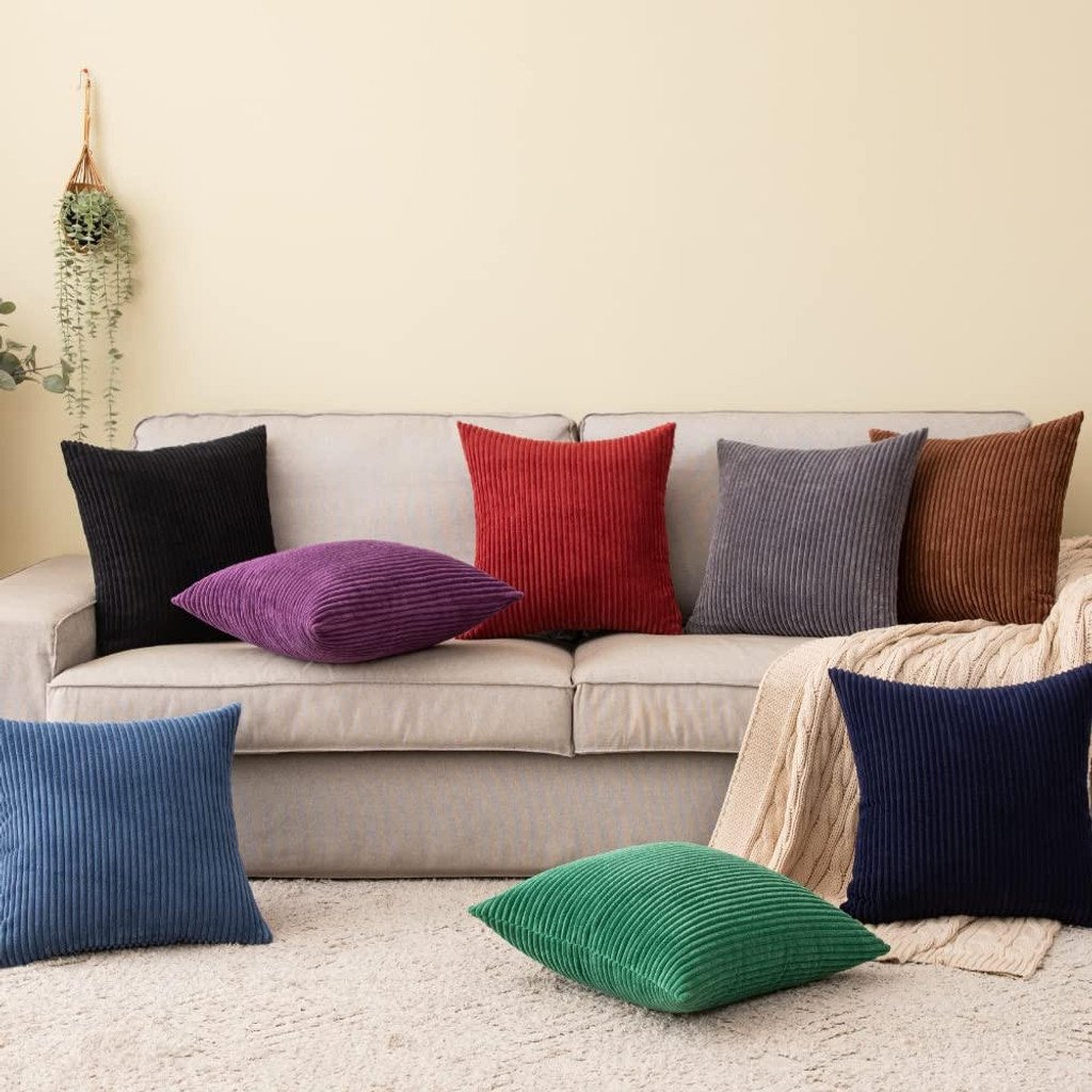 Corn Corduroy Cushion Covers