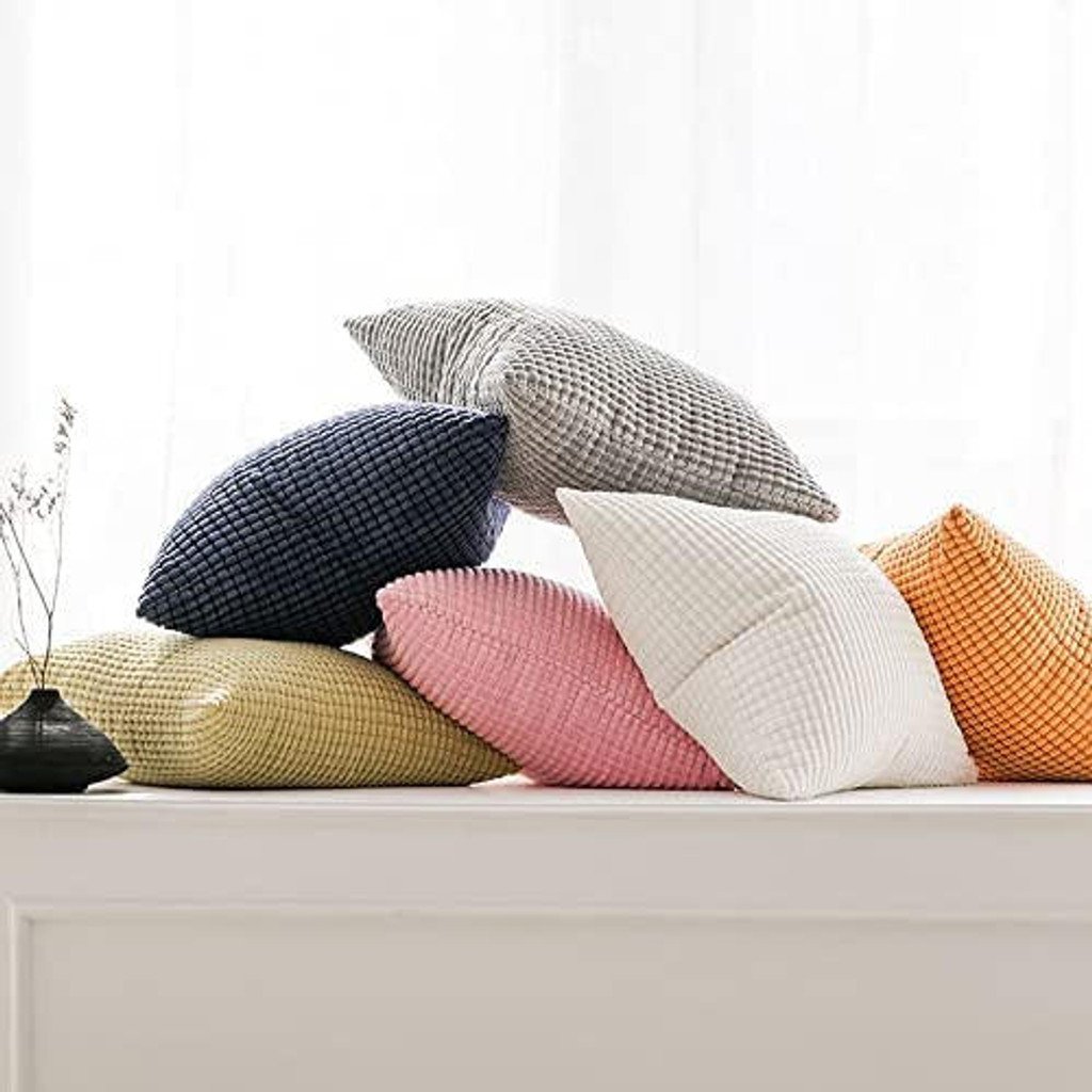 Corn Corduroy Cushion Covers