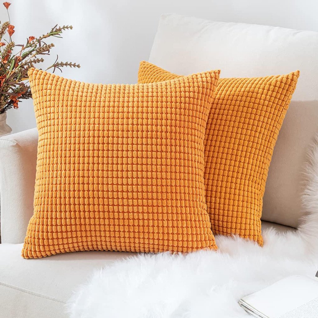 Corn Corduroy Cushion Covers