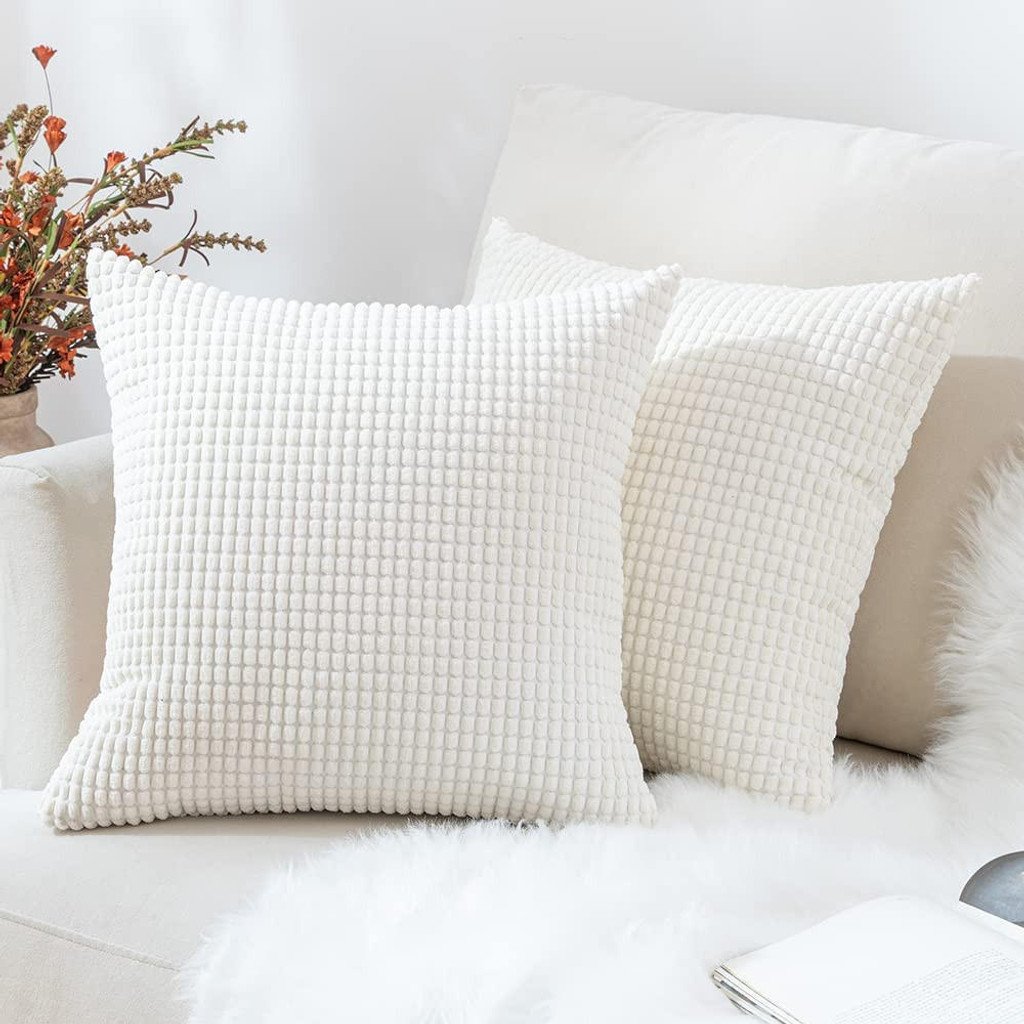 Corn Corduroy Cushion Covers